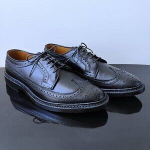 Allen Edmonds Men MacNeil Wingtip Fine Dress Shoes in Black-Handcrafted in USA
